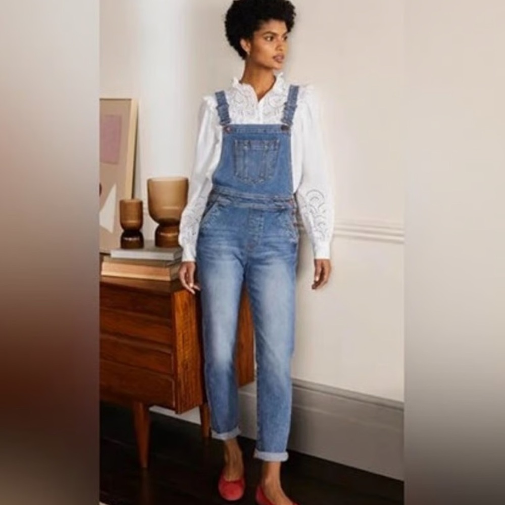 Denim Overalls - Boden Women's Light Blue